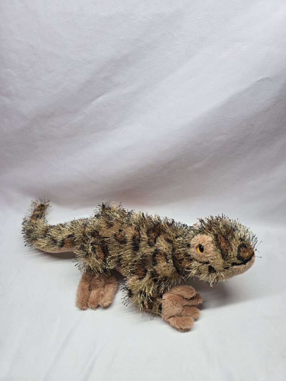 GANZ Webkinz Leopard Gecko Lizard Plush Stuffed Animal Toy HM198 NO CODE Retired